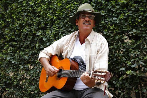 Colombia's famous guerrilla singer searches for a new tune