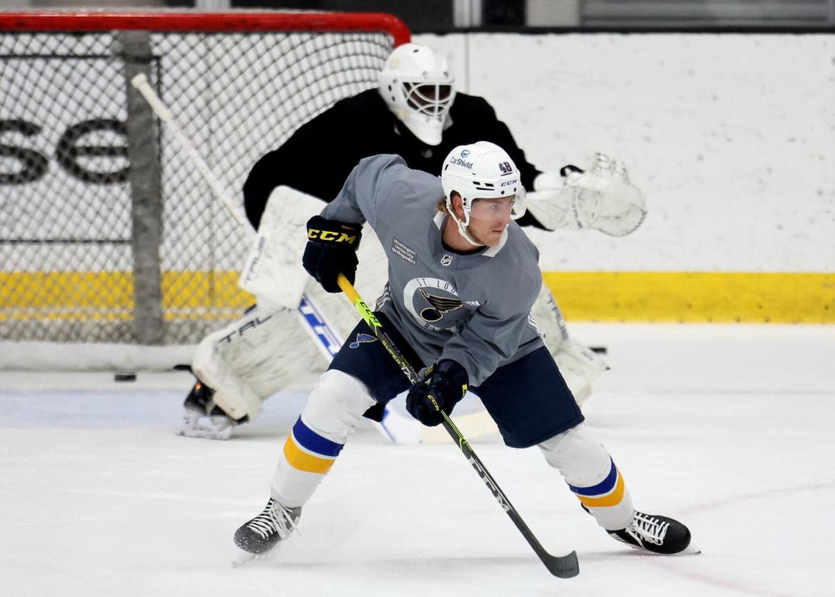 Blues training camp starts Sept. 14; first two practices open to