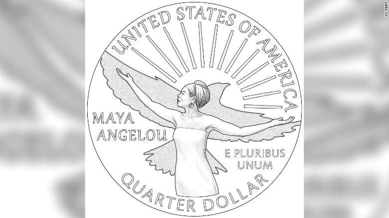 Maya Angelou quarter