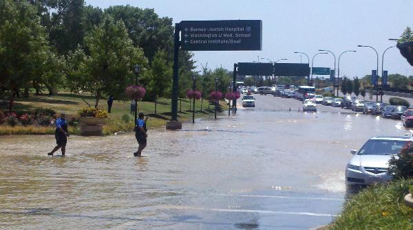 Barnes Jewish Hospital Moves 104 Patients After Water Break On