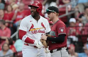The St. Louis Cardinals and the Arizona Diamondbacks play at Busch Stadium for game two of four