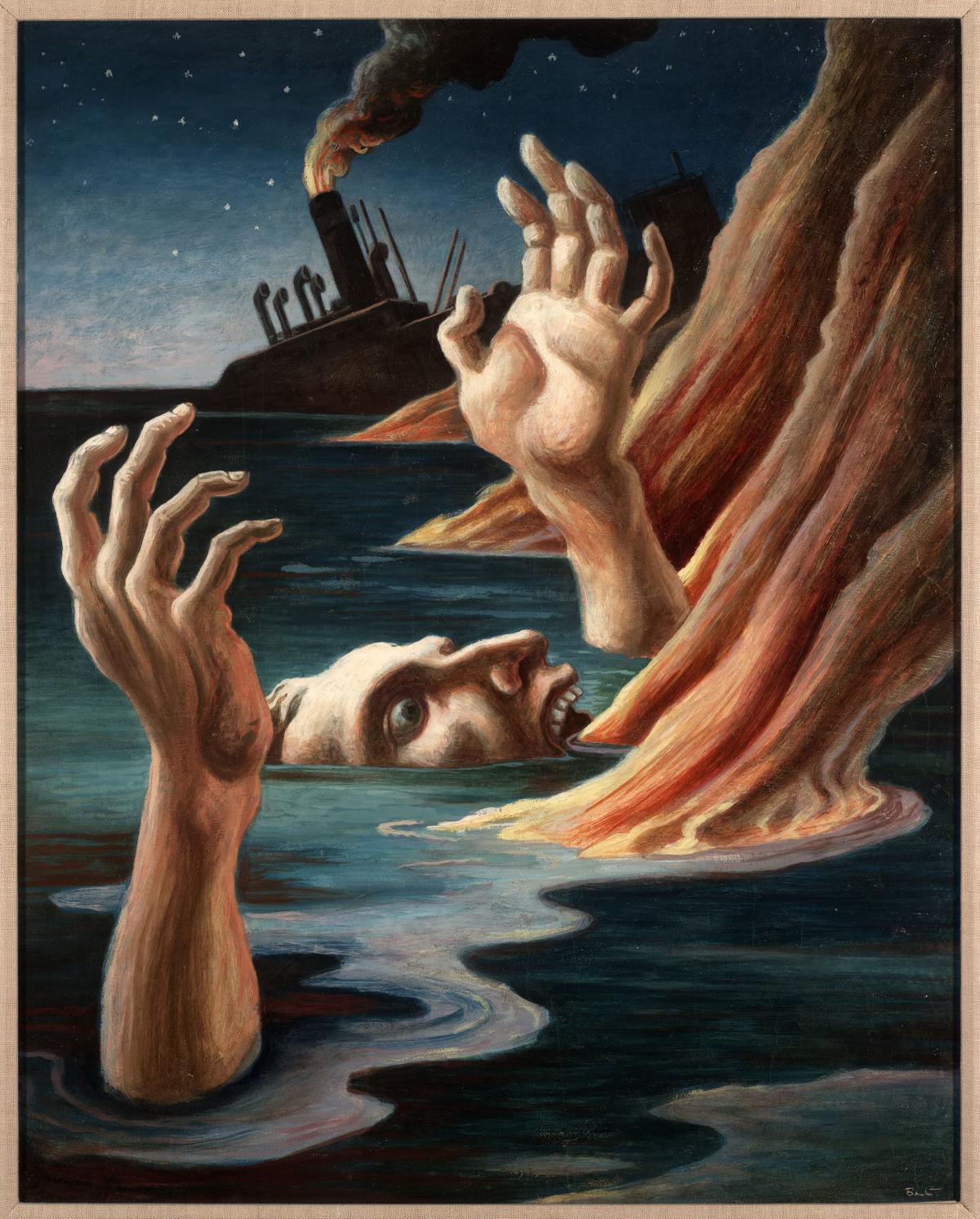 Missouri Artist Thomas Hart Benton S Hellish Visions Of World War