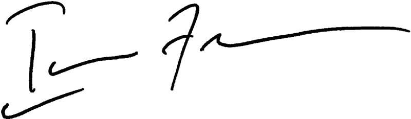 Ian Froeb signature