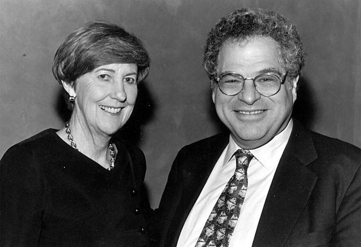 Virginia Weldon and Itzhak Perlman