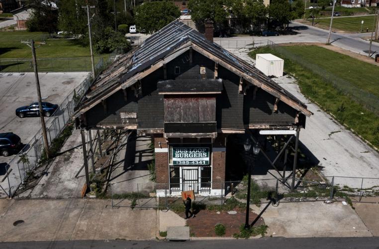 Wellston Loop Station, among last pieces of the old St. Louis streetcar