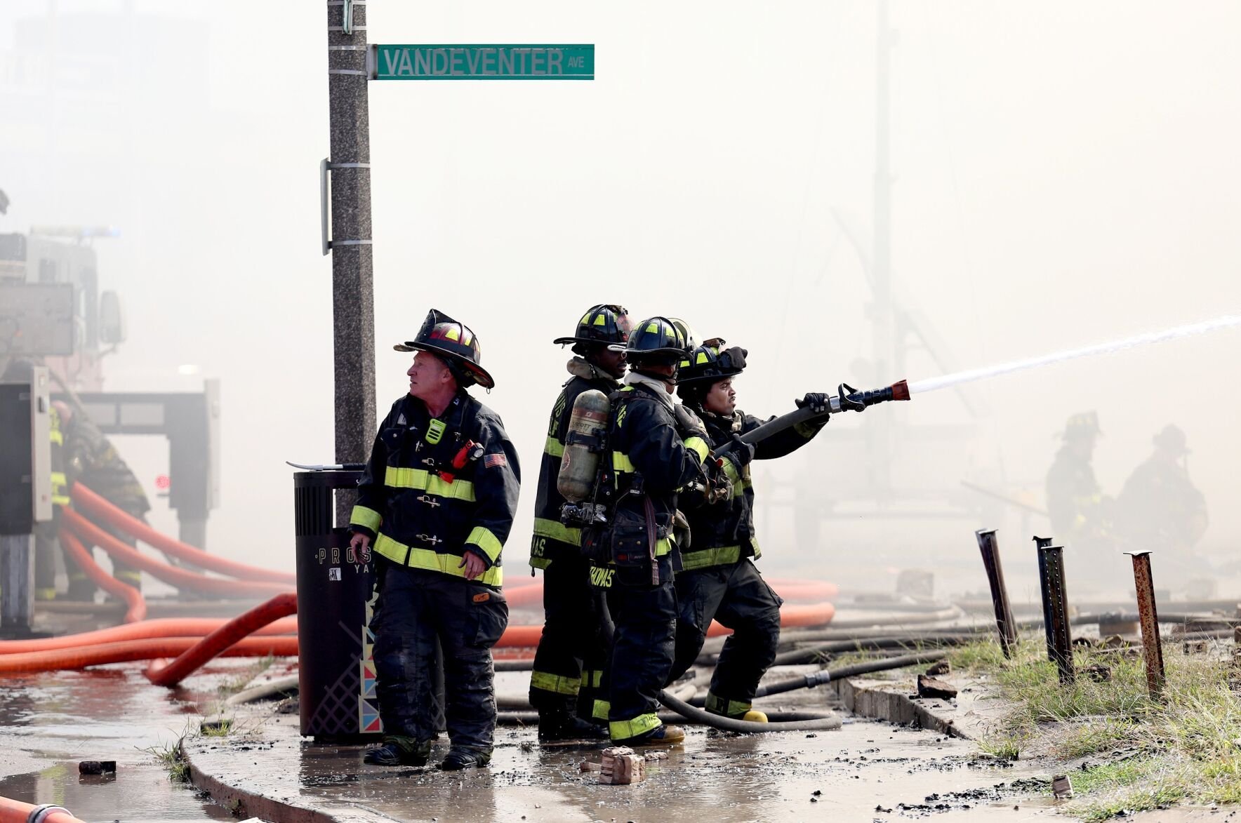 South Vandeventer Ave. & Market Street warehouse fire