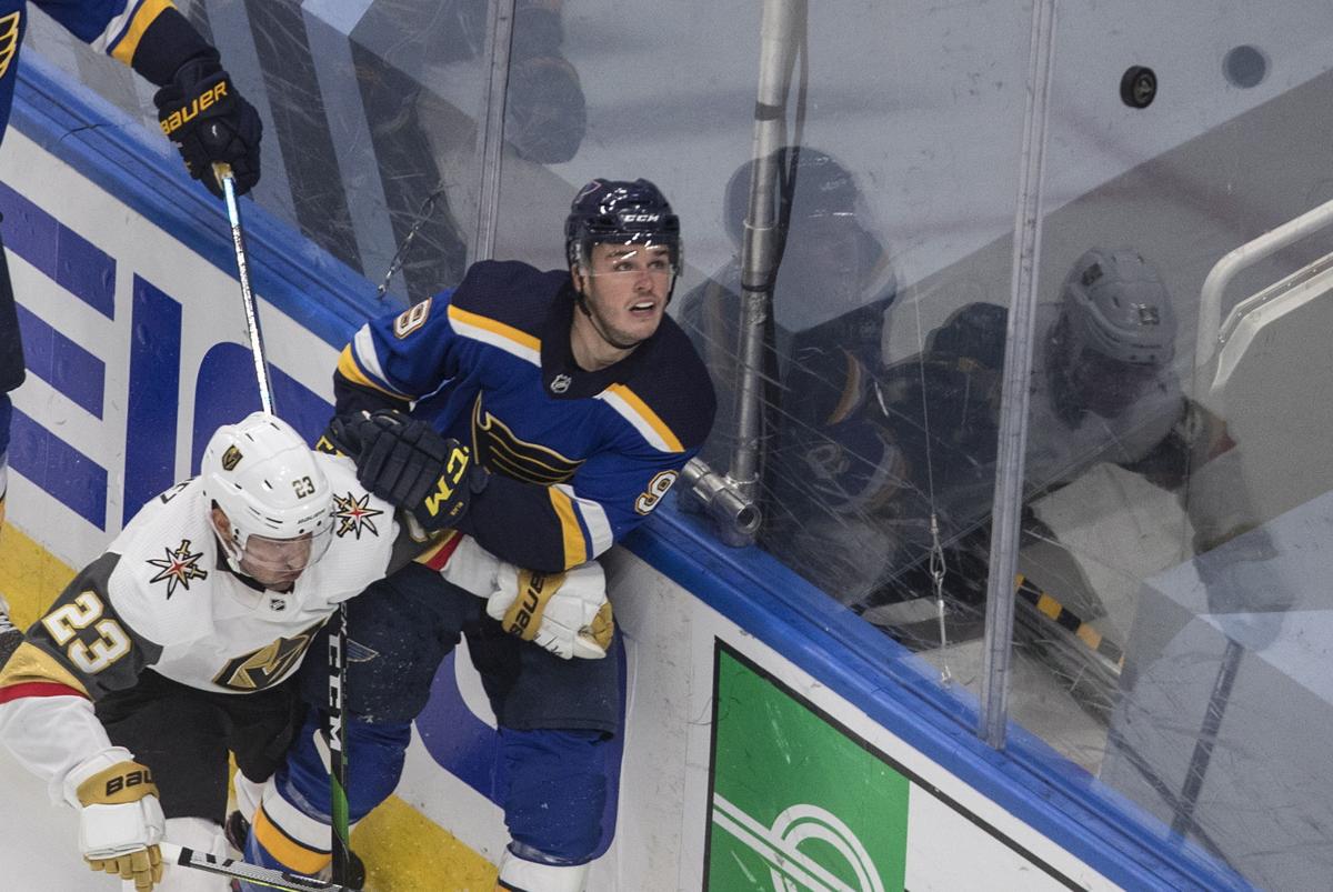 Alec Martinez at hospital after taking puck to the face