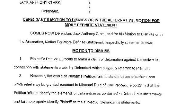 Defendant S Motion To Dismiss Or Motion For More Definite