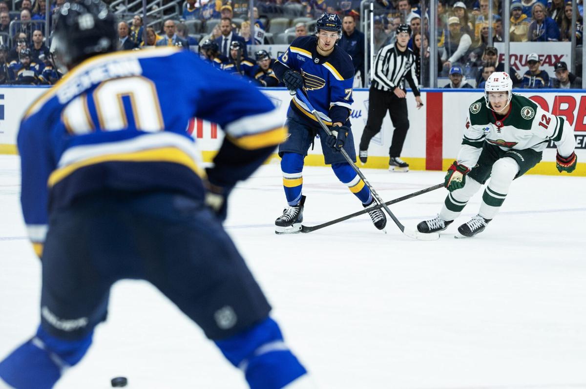 Blues face off against the Wild in home opener