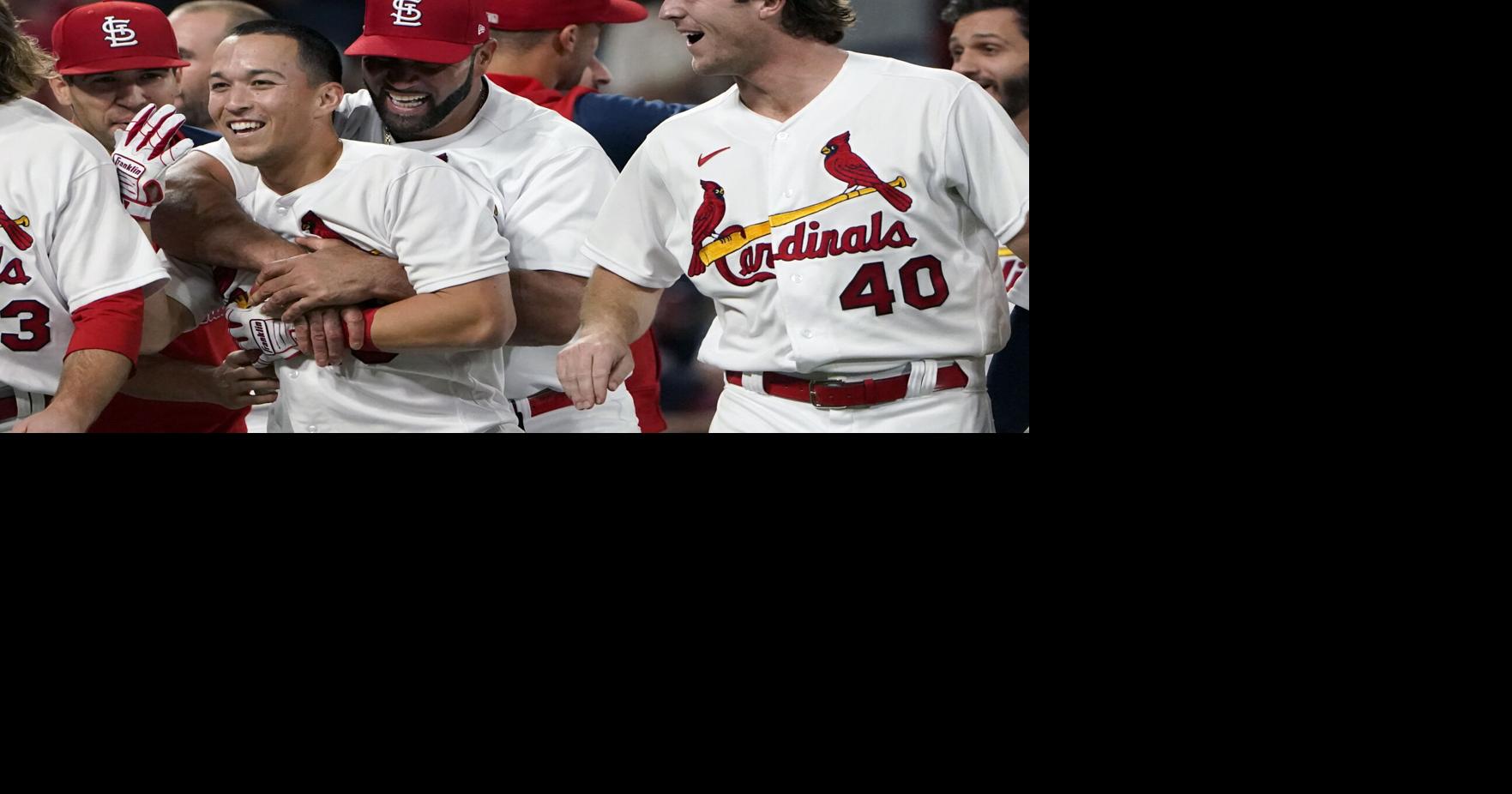 Lars Nootbaar takes celebrating - Springfield Cardinals
