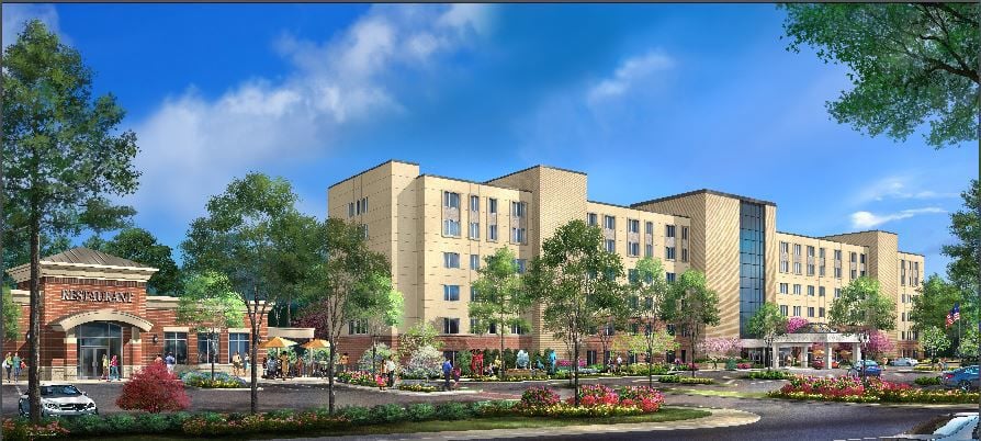 Planning Commission Gives Its Blessing To Creve Coeur Hilton Hotel Hilton Hotel Proposed For Creve Coeur