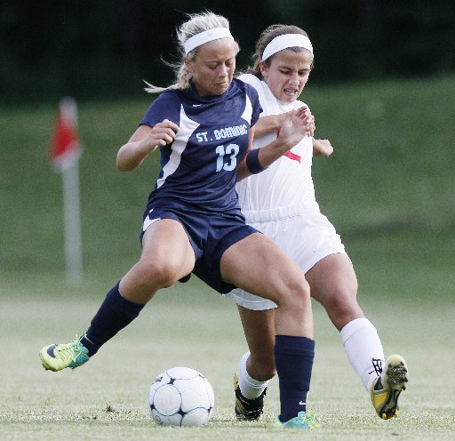 Monroe's OT goal pushes top-ranked St. Dominic to win over No. 3 Visitation