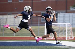 Timberland football practice