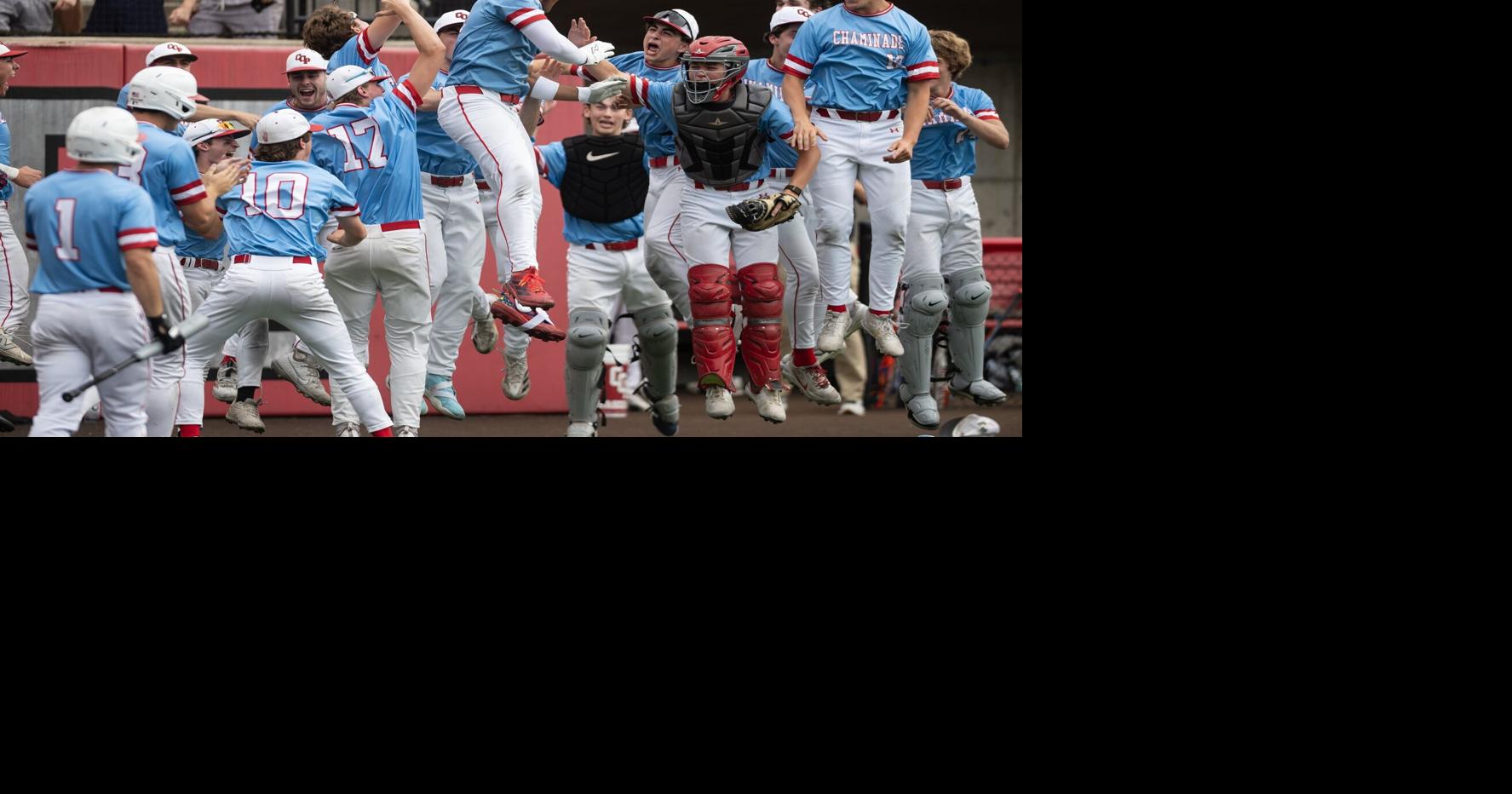 Class 5 baseball quarterfinal, game 1: Chaminade 5, Festus 0
