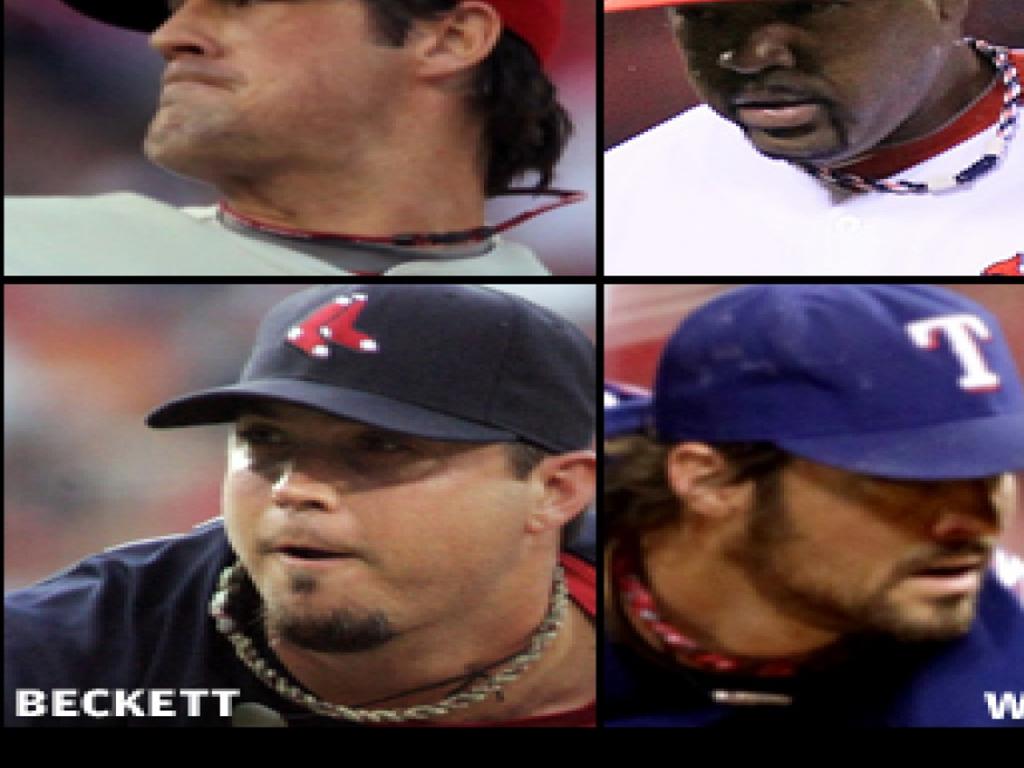 Why Are Cardinals And Rangers Pitchers Wearing Those Necklaces Metro Stltoday Com
