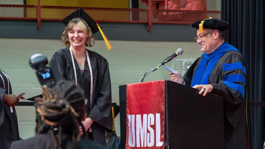 New UMSL graduates celebrate finishing their college journey during commencement