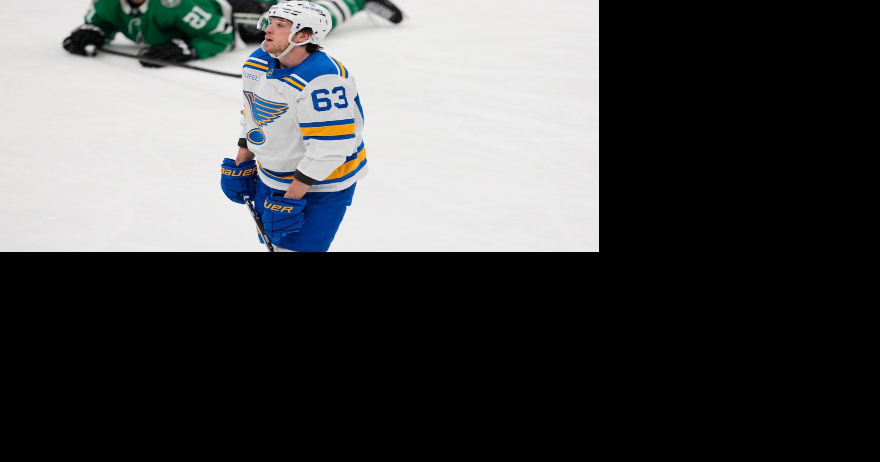 Wednesday's loss left the Blues 20-28-9 at the break, with the second-worst record in the NHL — on pace to be the second-worst St. Louis team in decades.