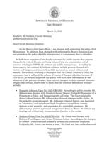Attorney General Eric Schmitt's letter to Circuit Attorney Kim Gardner