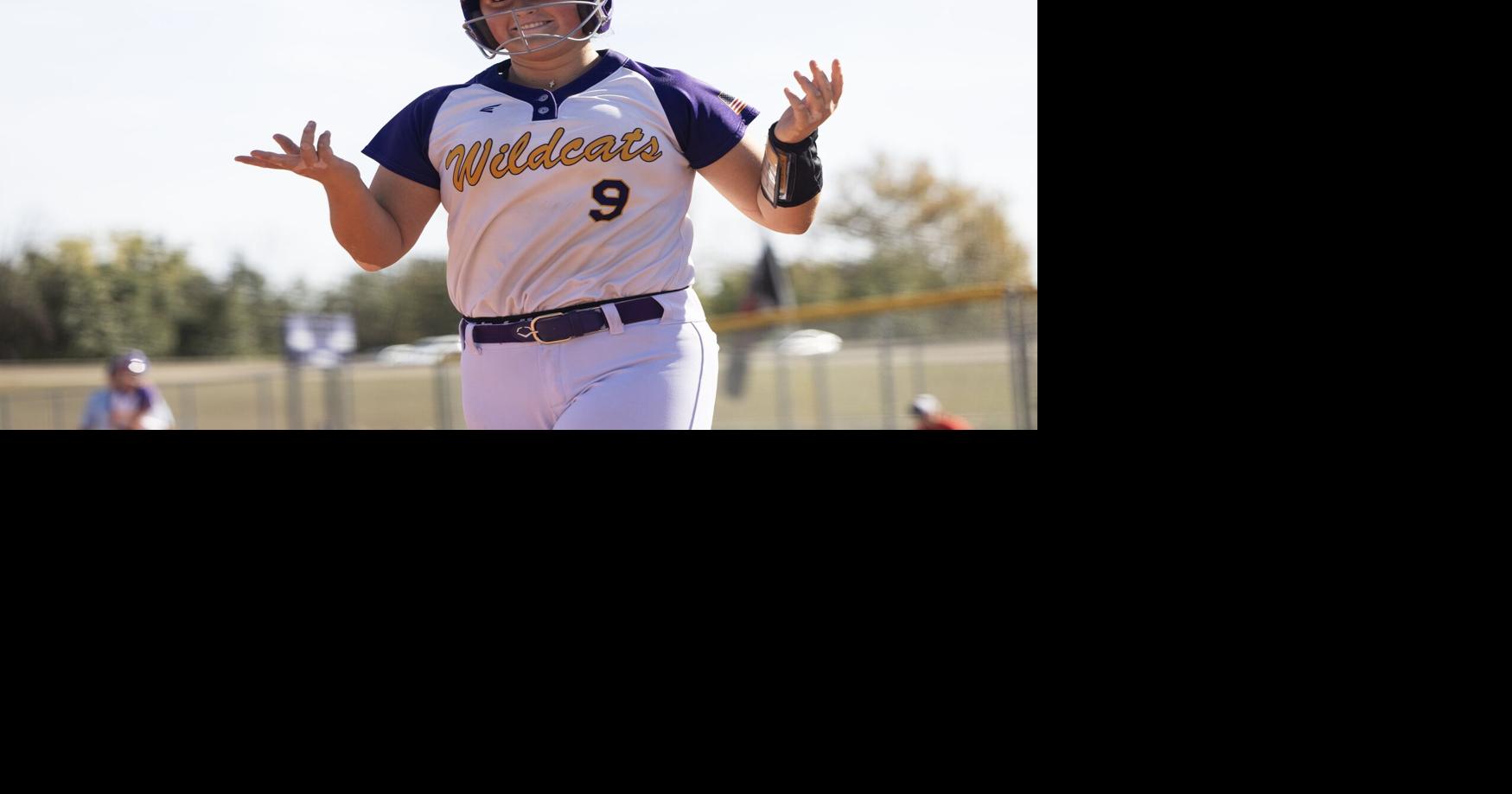 Alina Logush is a walking encyclopedia behind the plate for Eureka softball