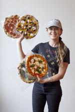 Katie Collier with Frozen Pizzas.jpg