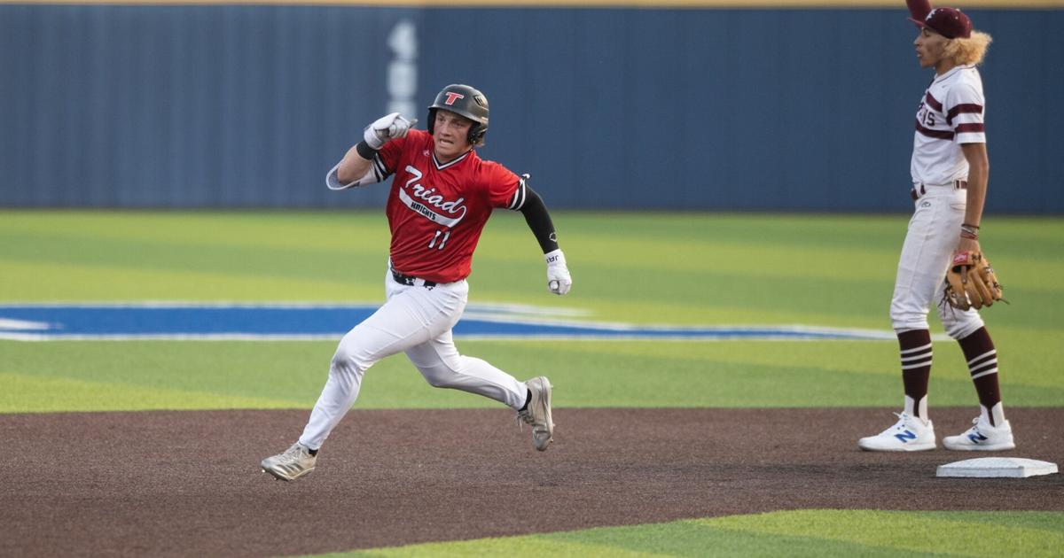 Hayden Bernreuter lieferte das ganze Jahr über eine Show für Triad ab: ...