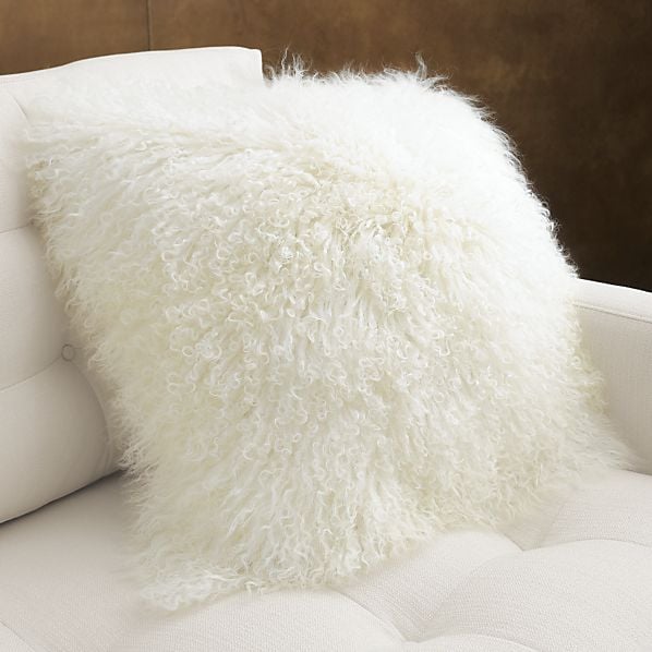 High Low Fur Throw Pillow Home Garden Stltoday Com