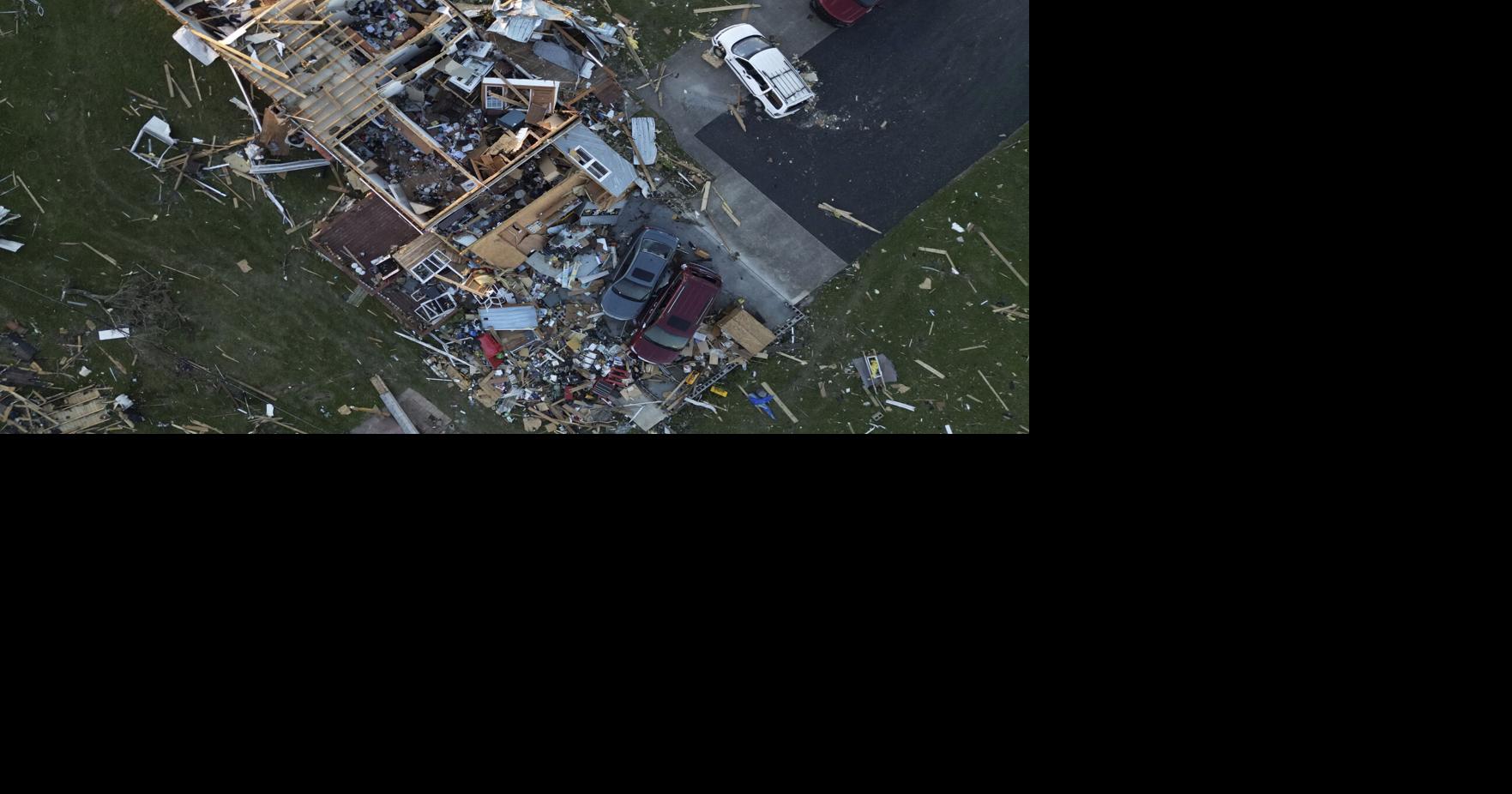 Residents dig out from tornado damage after storms kill 27 in Kentucky ...