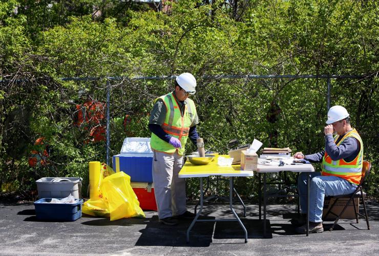 Coldwater Creek radiation testing