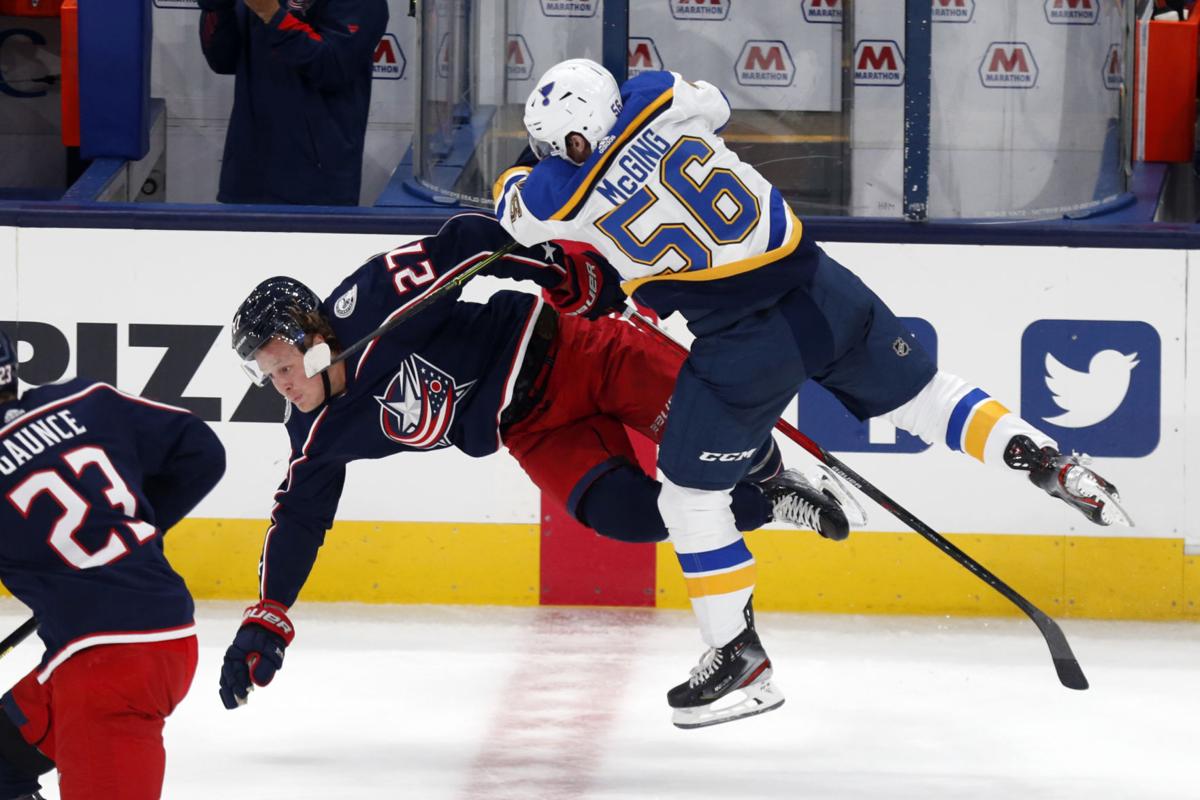 Blues Blue Jackets Hockey