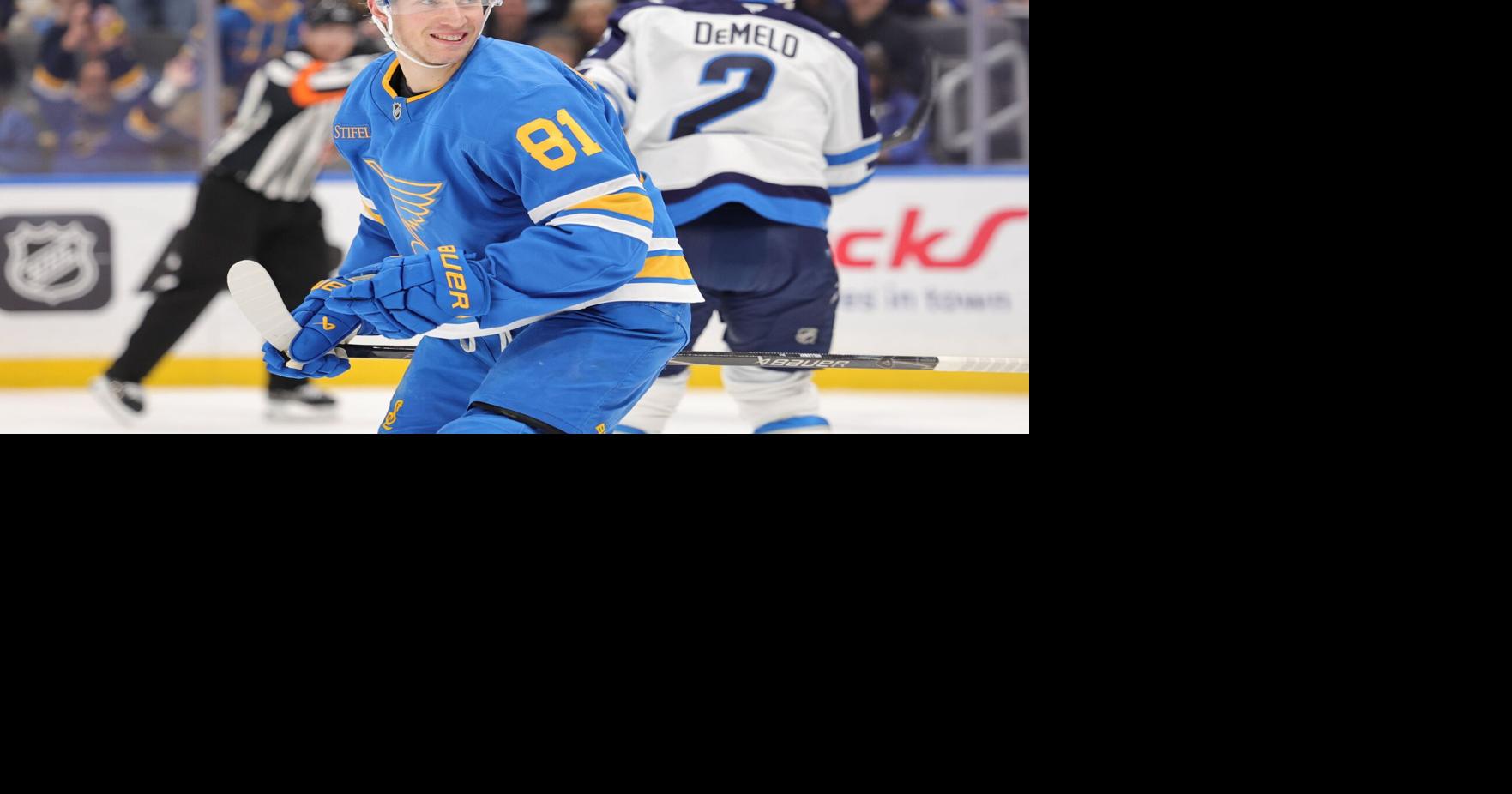 Worthy: Big offseason set table for Blues’ Dylan Holloway