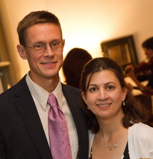 Scott Andrews and Nina Ferrigno