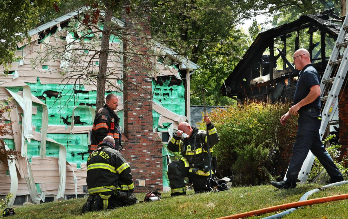 Two Chesterfield homes damaged as garage fire spreads to neighbor
