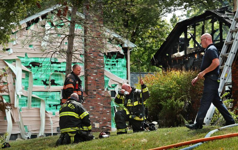 Two Chesterfield homes damaged as garage fire spreads to neighbor