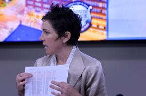 Mayor, police board president quibble over budget transfers at public meeting