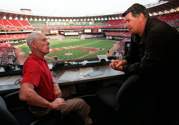 Photo: St. Louis Cardinals broadcaster Mike Shannon celebrates 75th  birthday - SLP2014071703 