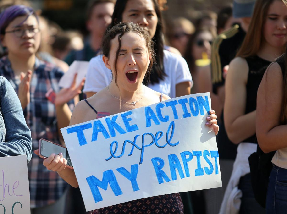 Wash U students protest handling of sexual assault claims
