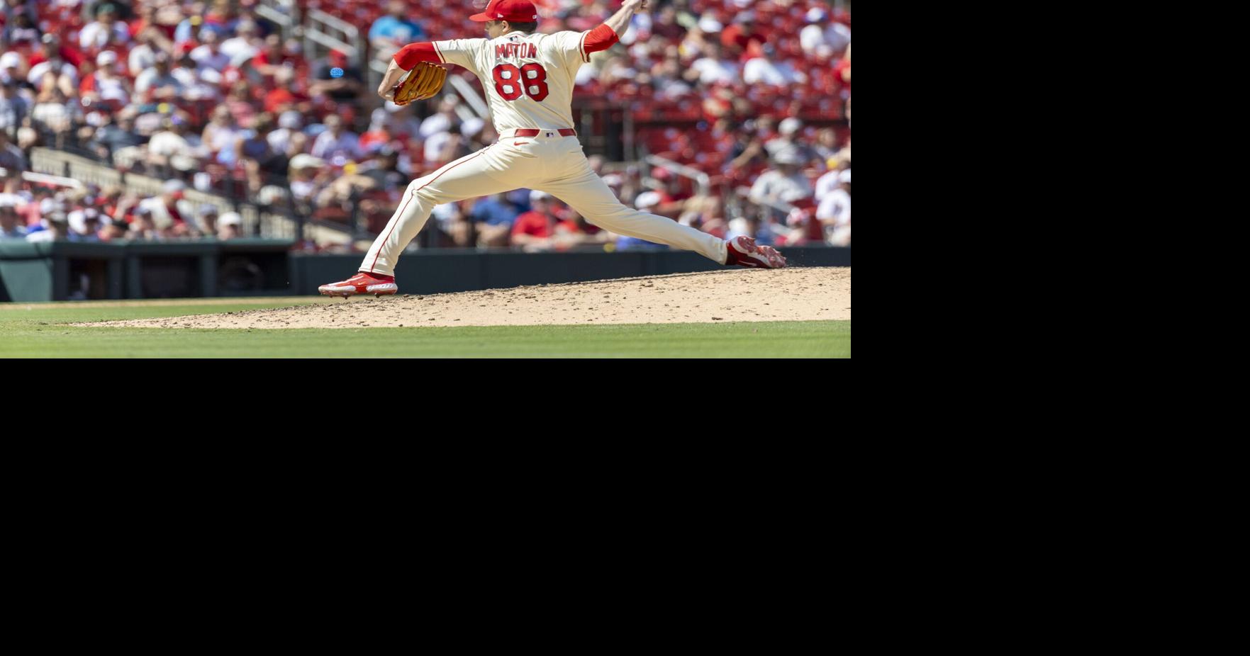 The Cardinals had their two-run lead in the eighth inning vs. the Braves disappear on the first home run reliever Phil Maton allowed in a year during their 7-6 loss