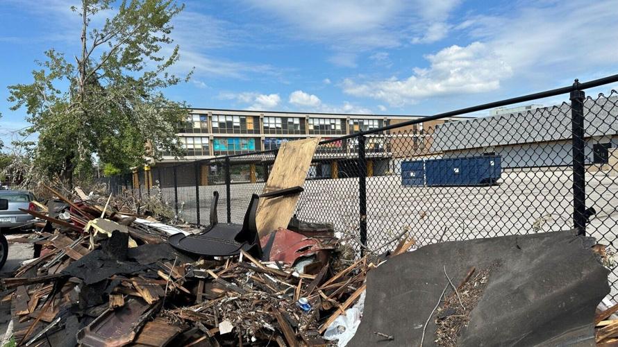 Tornado damage to ӣƵ Public Schools buildings