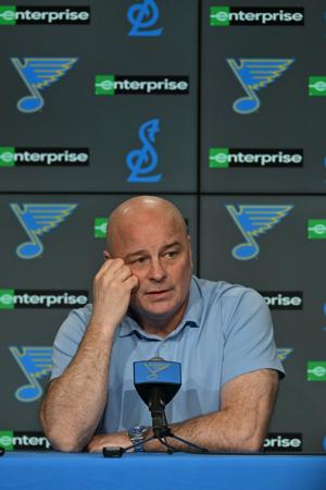 St. Louis Blues press conference
