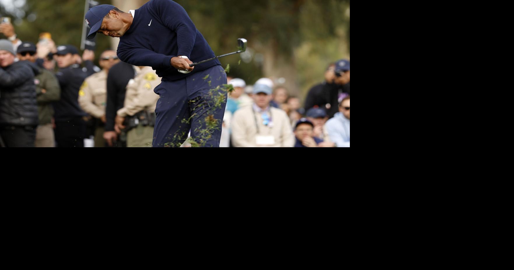 Tiger opens with 69 at Riviera, trails Homa, Mitchell by 5