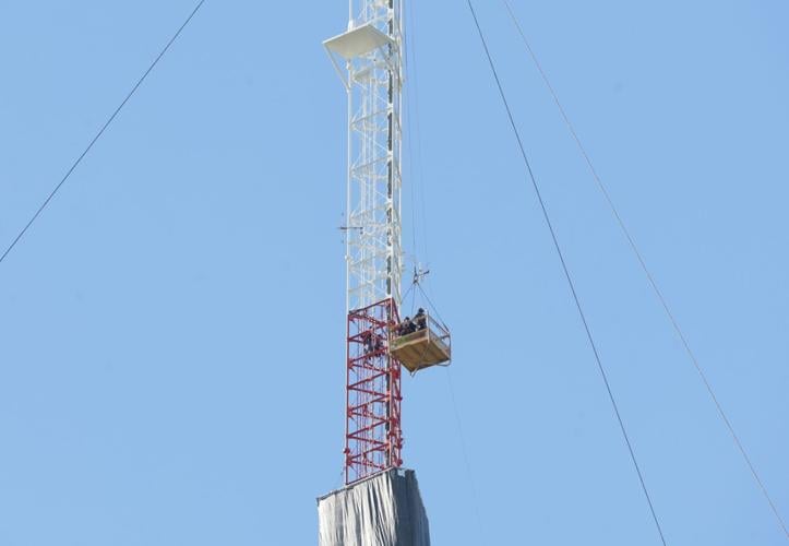 Man rescued from broadcast tower in south 51 County