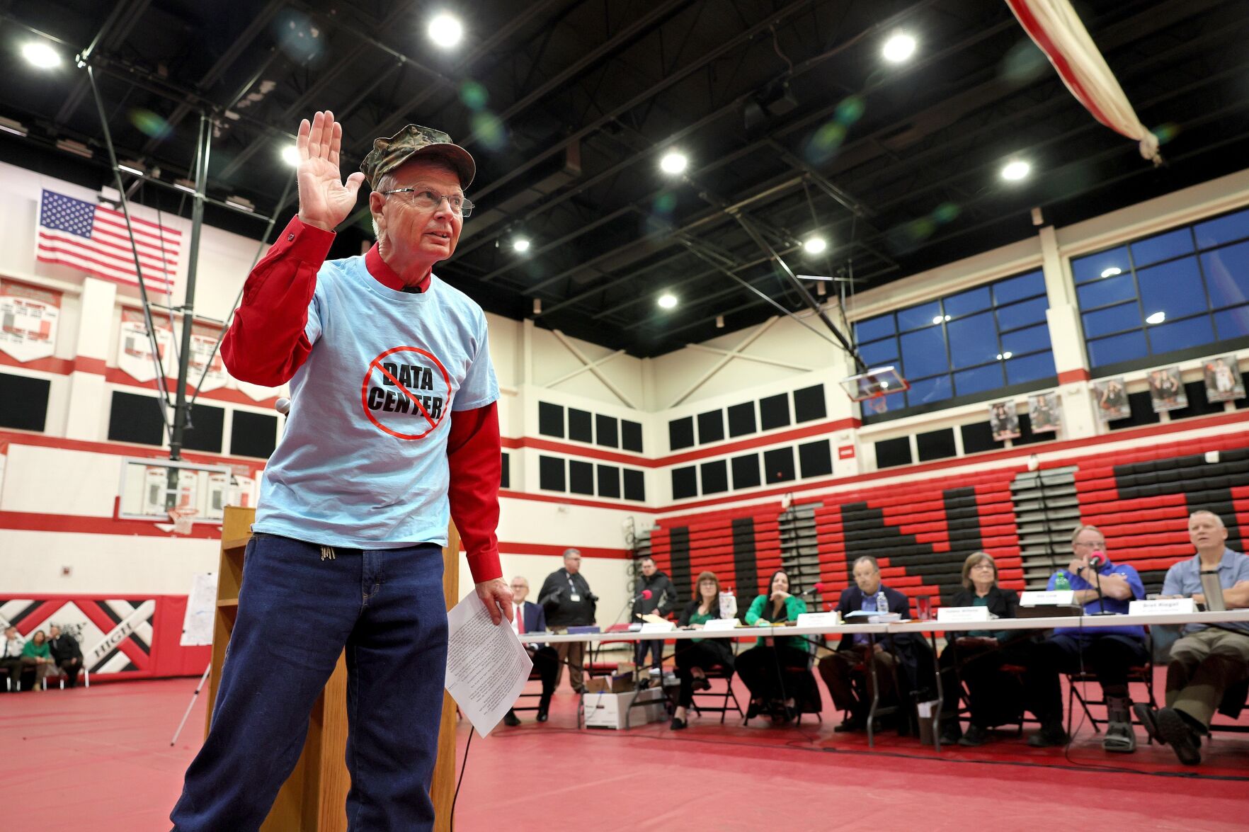 Data center opponents speak for 10 hours in Franklin County