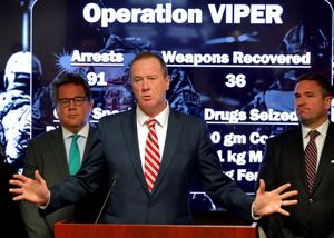 Operation VIPER press conference