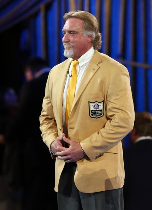 Pro Football Hall Of Fame Gold Jacket Ceremony Kevin Green