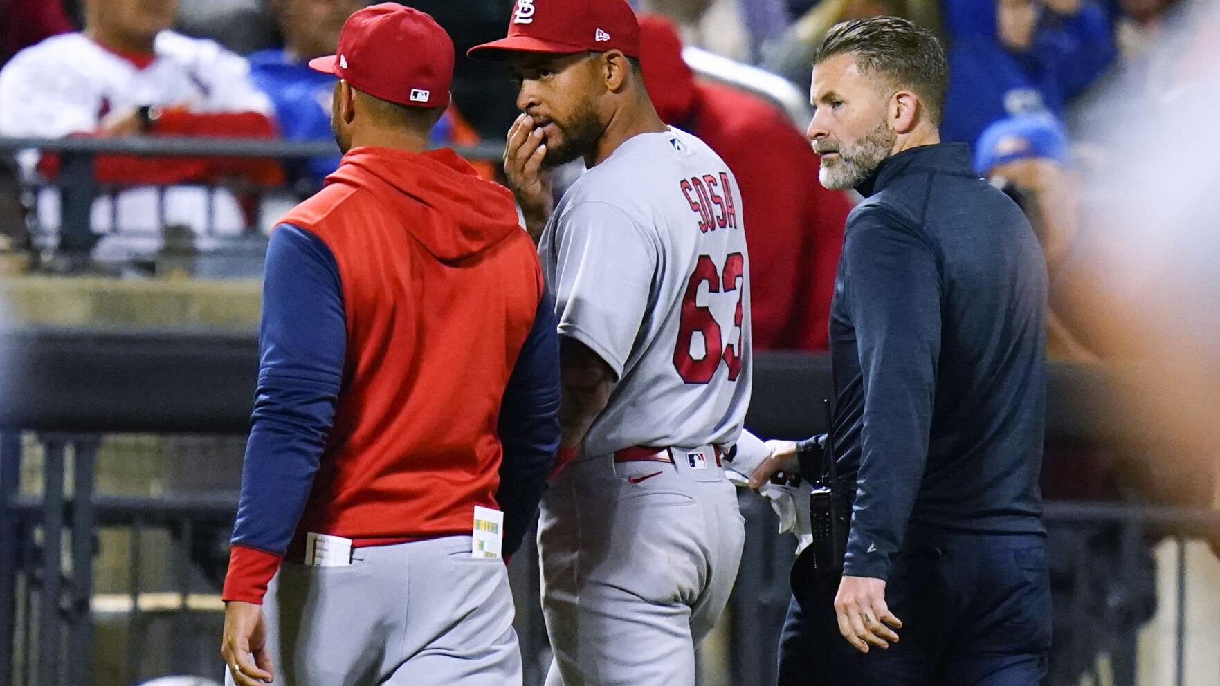 Mets maul Cardinals bullpen in 11-4 rout; Sosa, Scherzer leave game with injuries