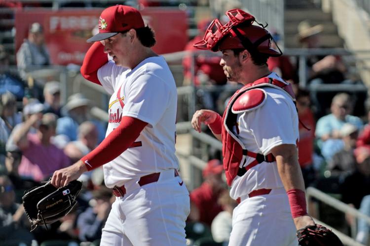 Cardinals Monday workout and game against the Miami Marlins