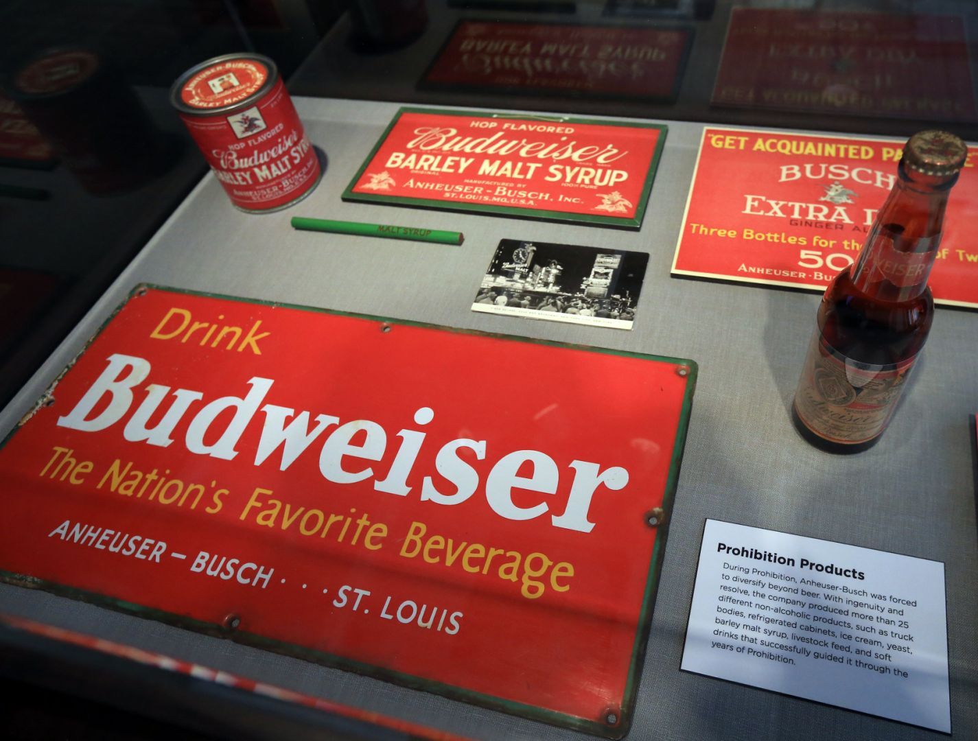 Prohibition Repeal Budweiser Beer PHOTO Prohibition Ends St Louis Brewery 