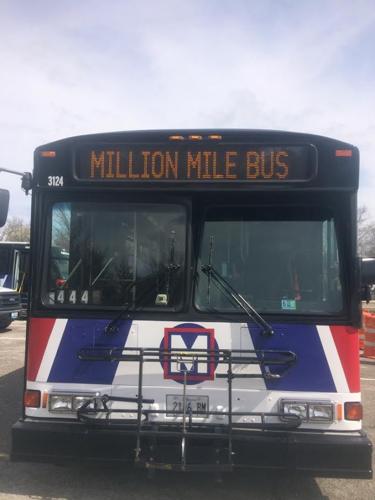 Fraction spiral concept Bus operated by Metro Transit hits 1 million miles