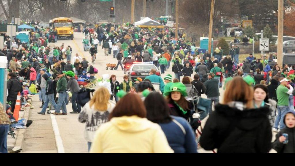 Floating in green Thousands jam Cottleville streets for St. Patrick's
