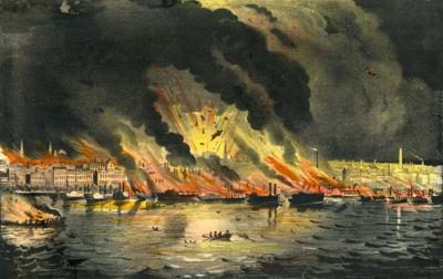 May 17, 1849: The Great Fire that changed the face of St. Louis | Post-Dispatch Archives ...